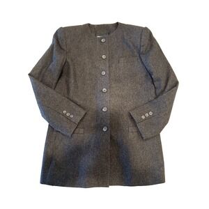 Kasper For A.S.L Blazer Jacket Women's 10 Wool‎ Insulated Outdoor Front Button